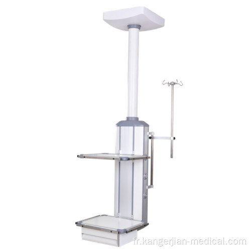 KDD-7 caillage à double bras Medical Tower Hauteur réglable unique Single Electric Louting Horizontal Rotation Chirurgical Pendant